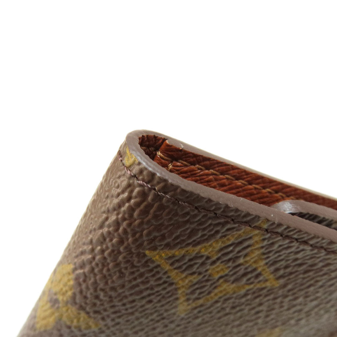 LOUIS VUITTON Key case Key holder  M62630 Monogram canvas Brown Multicles6 Monogram Women Used Authentic