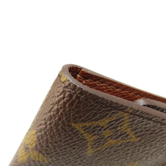 LOUIS VUITTON Key case Key holder  M62630 Monogram canvas Brown Multicles6 Monogram Women Used Authentic