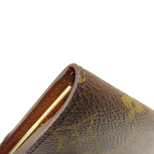 LOUIS VUITTON Key case Key holder  M62630 Monogram canvas Brown Multicles6 Monogram Women Used Authentic