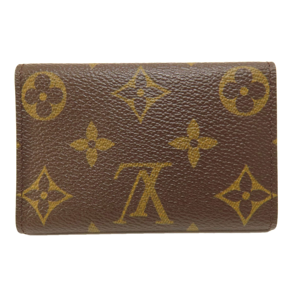 LOUIS VUITTON Key case Key holder  M62630 Monogram canvas Brown Multicles6 Monogram Women Used Authentic