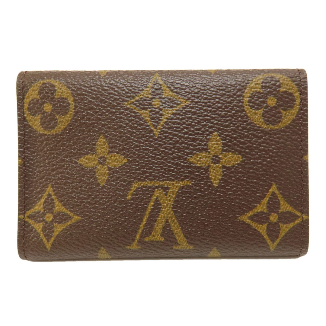 LOUIS VUITTON Key case Key holder  M62630 Monogram canvas Brown Multicles6 Monogram Women Used Authentic