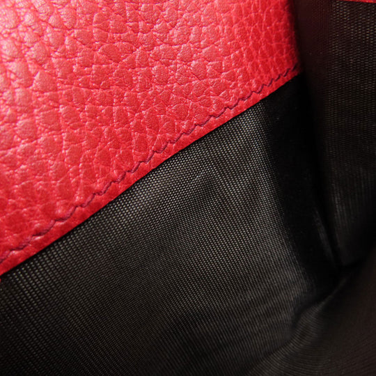 GUCCI Bifold Wallet 449405 leather Red Interlocking G outlet Women Used Authentic