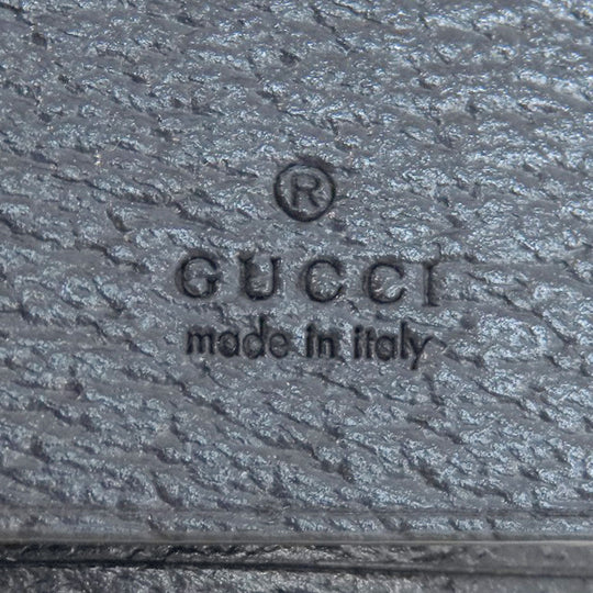 GUCCI Key case Key holder  603732 PVC Navy Ophidia GG Women(Unisex) Used Authentic