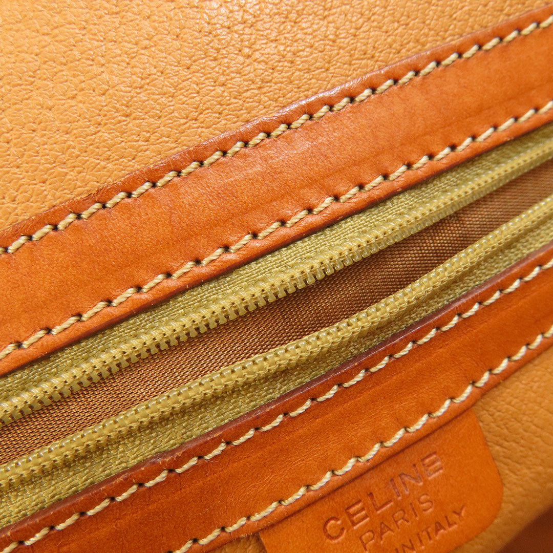 CELINE Handbag PVC Brown Macadam