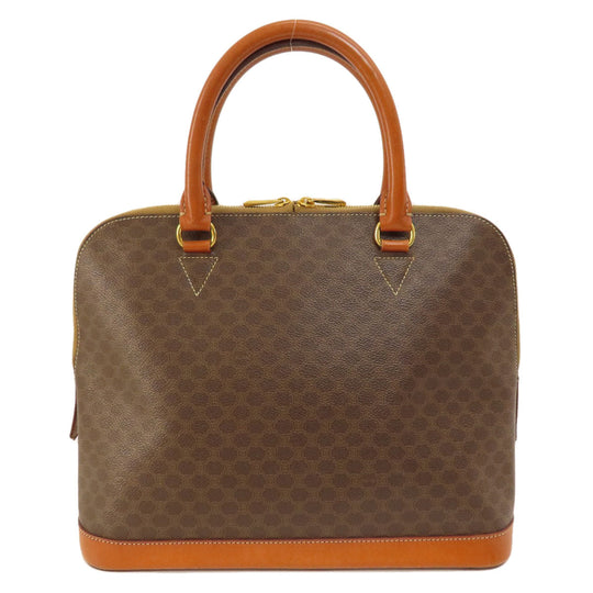 CELINE Handbag PVC Brown Macadam