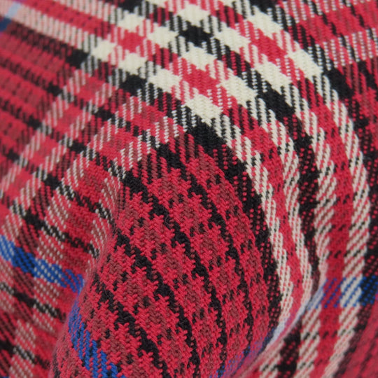 MULBERRY Tote Bag canvas multicolor Check Pattern Women Used Authentic