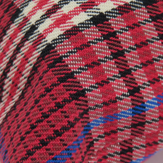 MULBERRY Tote Bag canvas multicolor Check Pattern Women Used Authentic