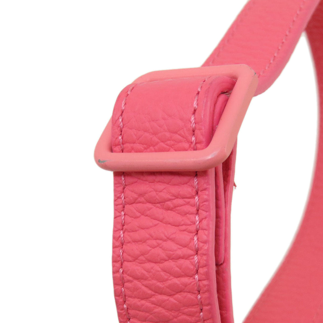 ZANELLATO Handbag leather Fluorescent pink 2WAY Women Used Authentic