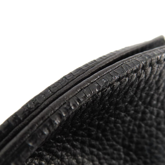 JIMMY CHOO Shoulder Bag leather black ChainShoulder Women Used Authentic