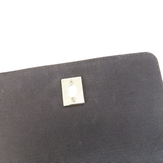 CHANEL Backpack Calfskin beige Matelasse COCO Mark SilverMetal Women Used Authentic