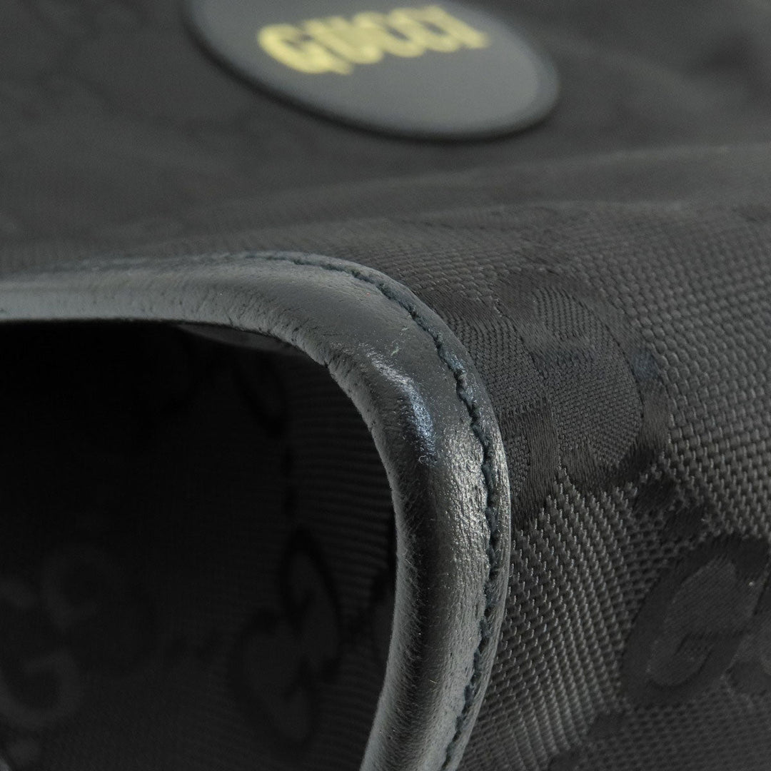 GUCCI Tote Bag 630355 canvas black Off the grid GG pattern
