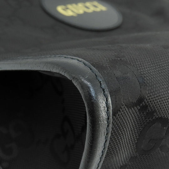 GUCCI Tote Bag 630355 canvas black Off the grid GG pattern