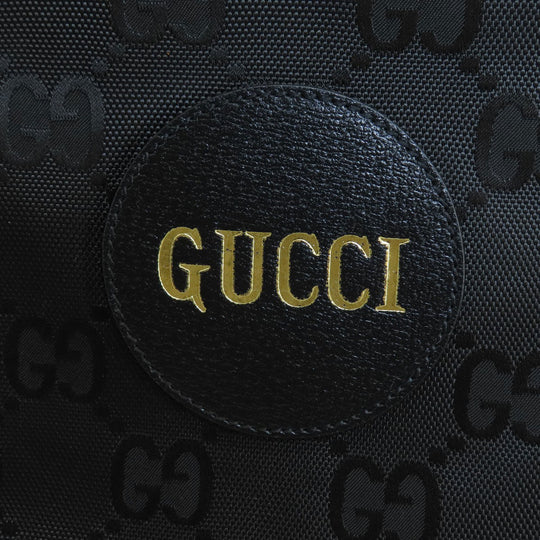 GUCCI Tote Bag 630355 canvas black Off the grid GG pattern