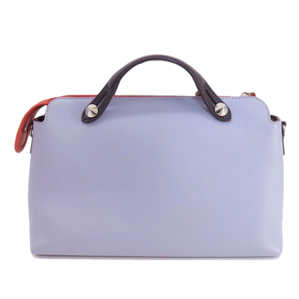 FENDI Handbag Calfskin purple By the way 2WAY Women Used Authentic