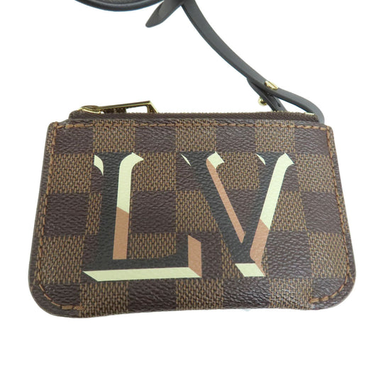 LOUIS VUITTON Tote Bag N60348 Damier canvas Brown Belmont NB BB Damier