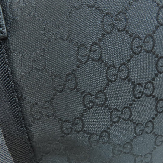 GUCCI Tote Bag 449179 Nylon black GG