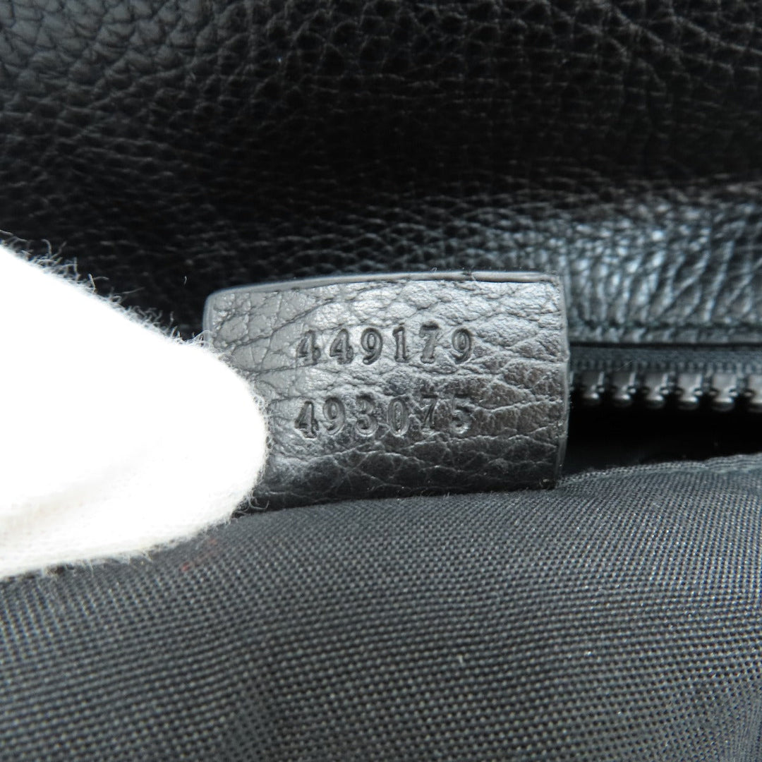 GUCCI Tote Bag 449179 Nylon black GG