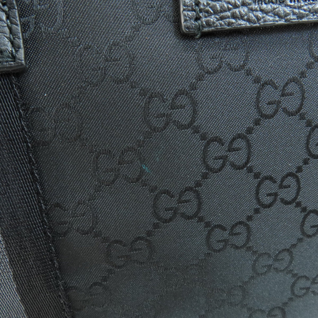 GUCCI Tote Bag 449179 Nylon black GG