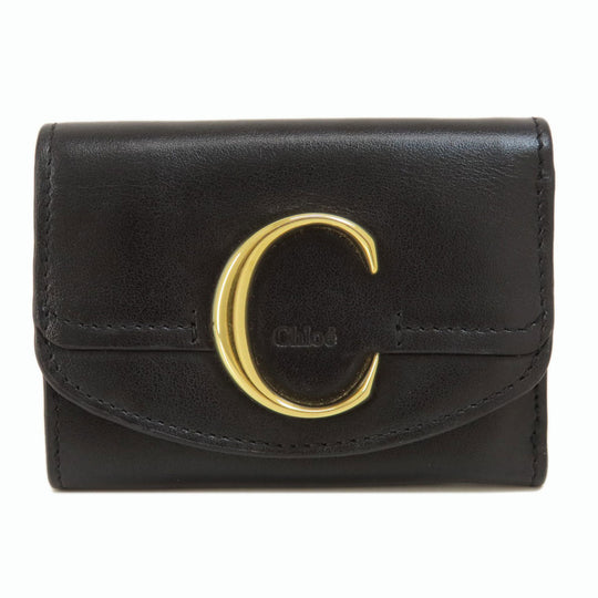 Chloe Bifold Wallet leather black Chloe C
