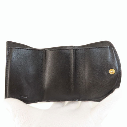 Chloe Bifold Wallet leather black Chloe C