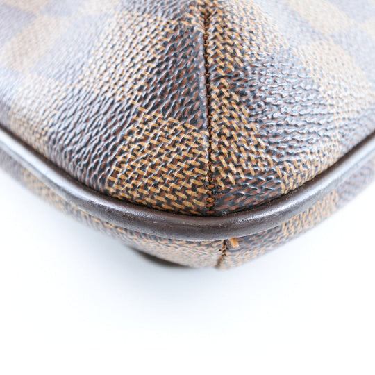LOUIS VUITTON Shoulder Bag N51260 Damier canvas Brown Musette Salsa Women Used Authentic