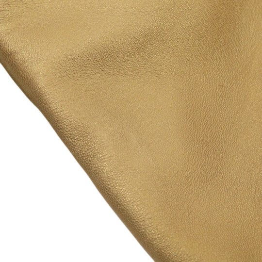 LOEWE Handbag leather gold Nappa Aire Women Used Authentic