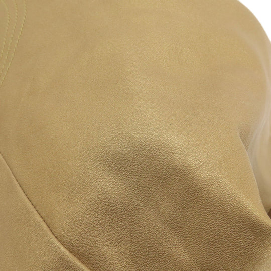 LOEWE Handbag leather gold Nappa Aire Women Used Authentic