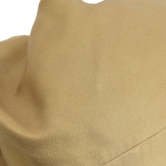 LOEWE Handbag leather gold Nappa Aire Women Used Authentic