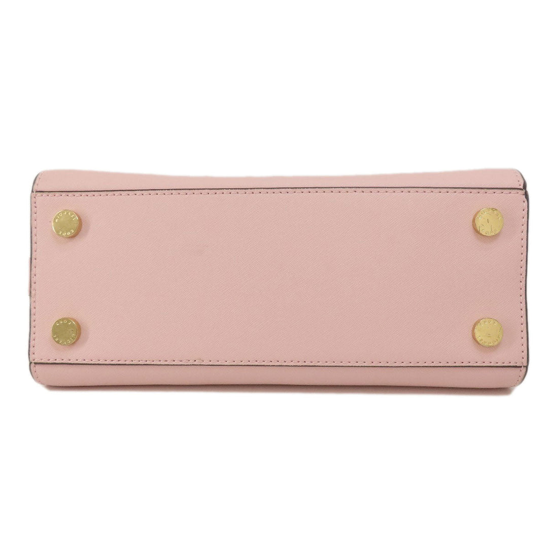 MICHAEL KORS Handbag PVC pink 2WAY Women Used Authentic