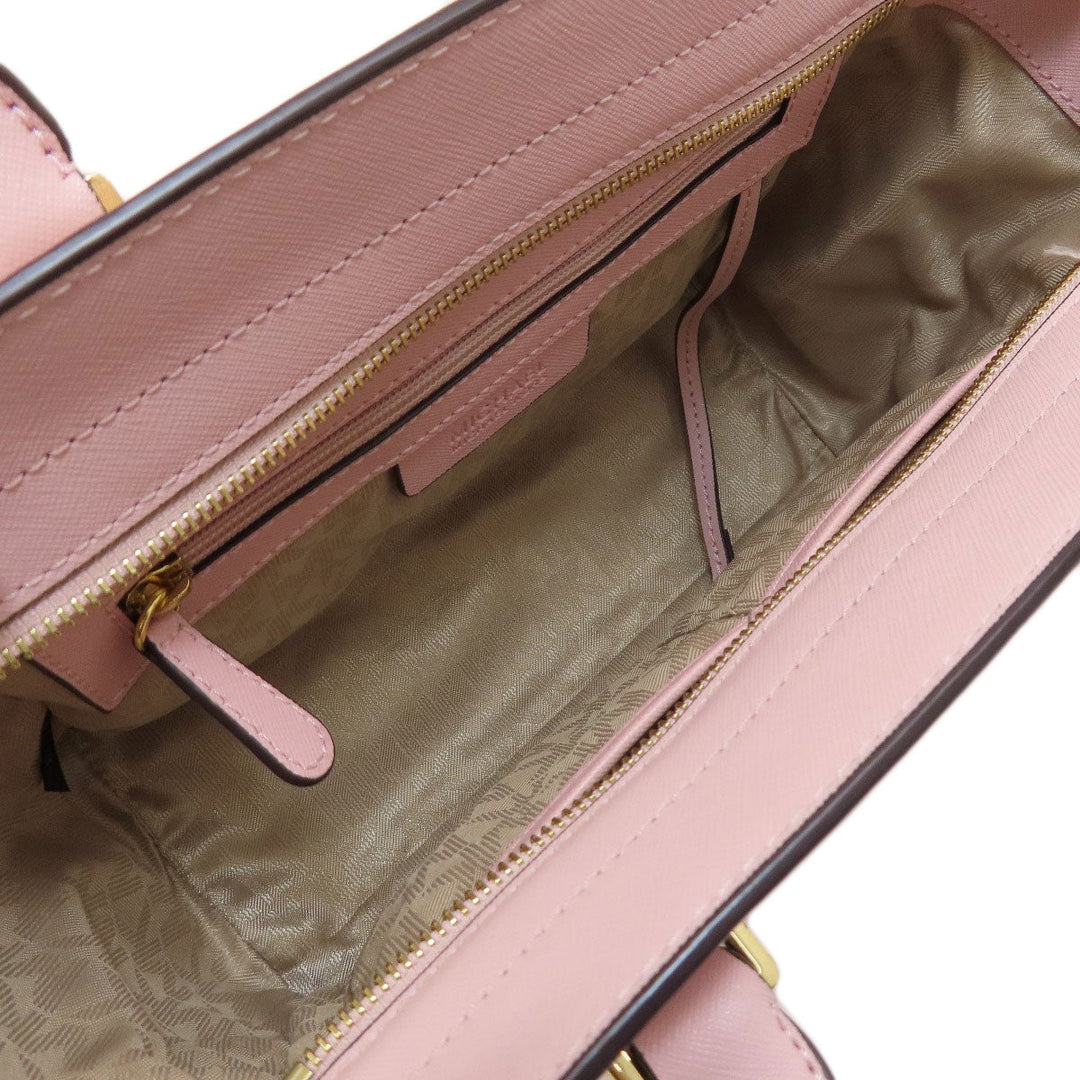 MICHAEL KORS Handbag PVC pink 2WAY Women Used Authentic