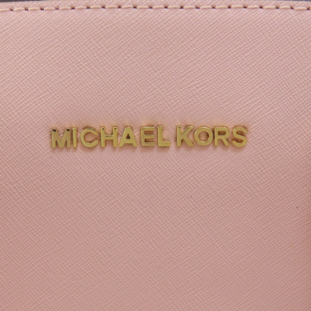 MICHAEL KORS Handbag PVC pink 2WAY Women Used Authentic