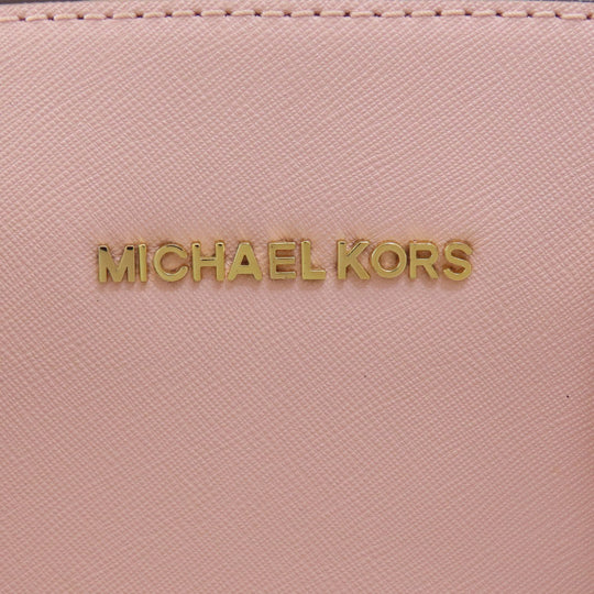 MICHAEL KORS Handbag PVC pink 2WAY Women Used Authentic