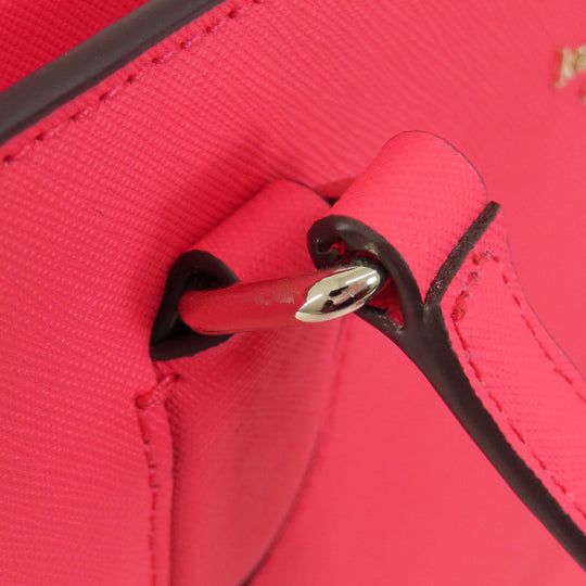 Kate Spade Handbag PVC pink logo 2WAY