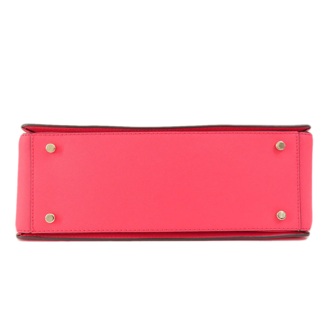 Kate Spade Handbag PVC pink logo 2WAY