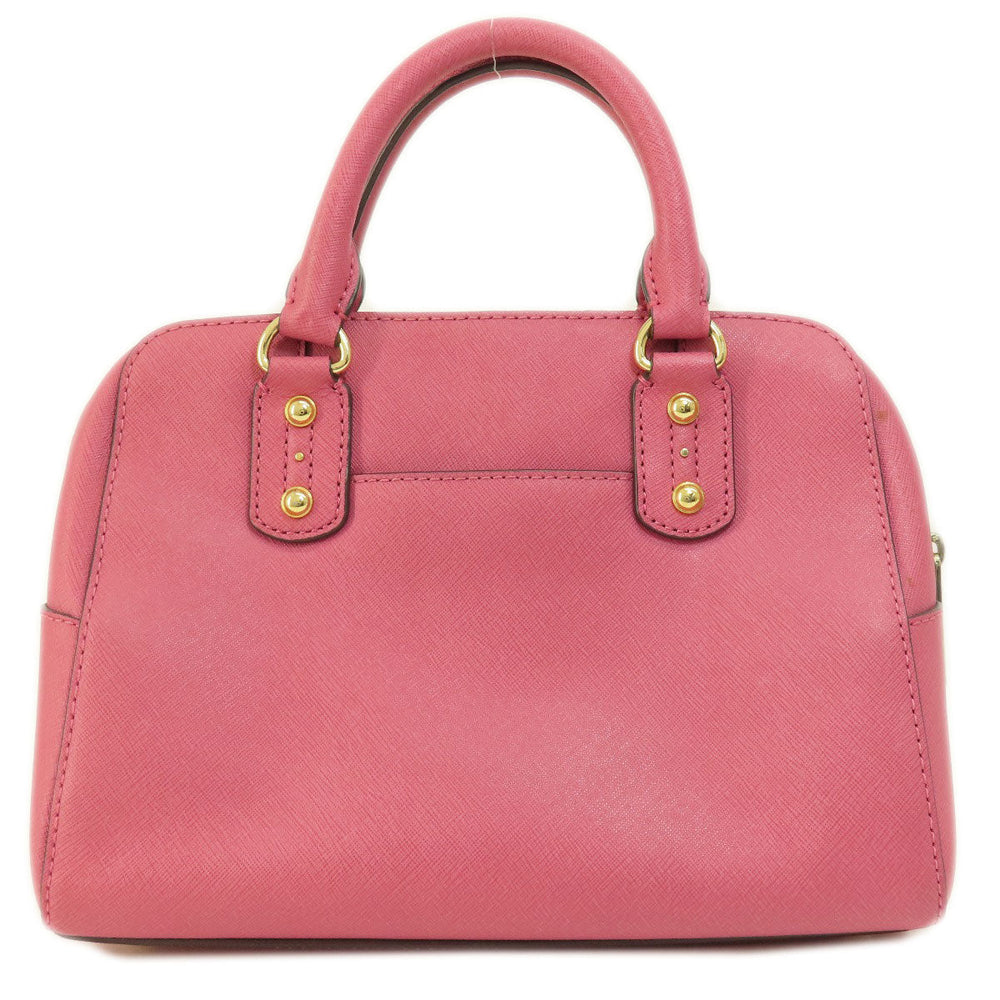 MICHAEL KORS Handbag PVC pink With logo 2WAY Women Used Authentic