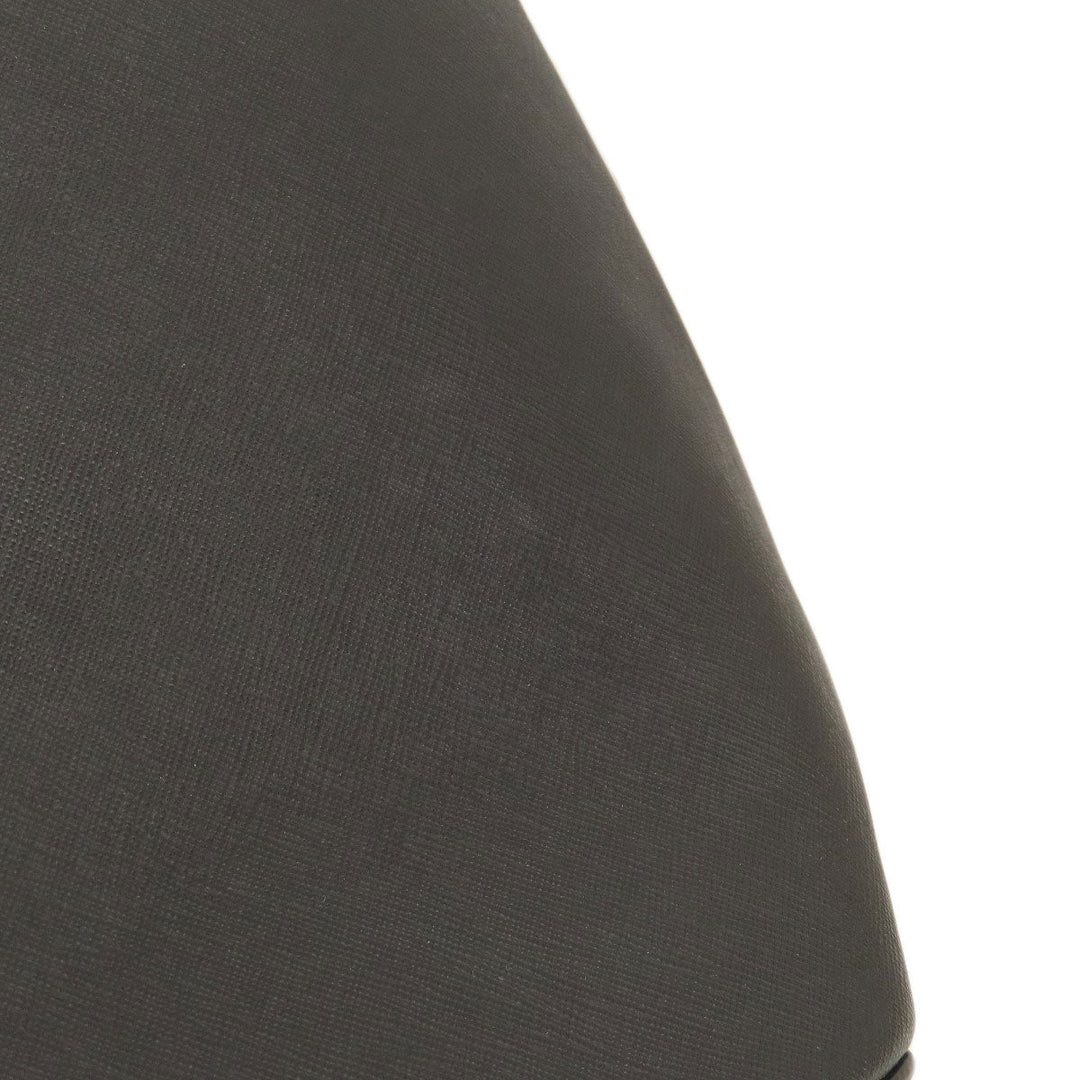 MICHAEL KORS Tote Bag leather black logo Women Used Authentic