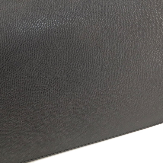 MICHAEL KORS Tote Bag leather black logo Women Used Authentic