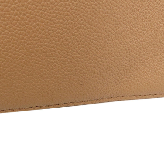 Kate Spade Tote Bag leather beige logo 2WAY Women Used Authentic