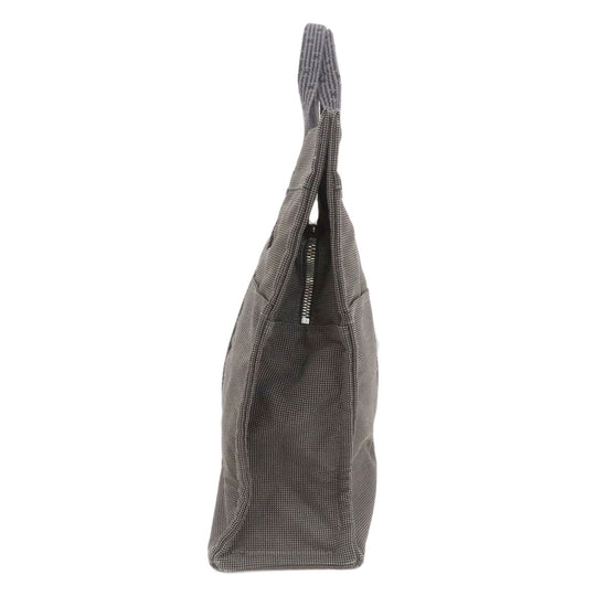 HERMES Tote Bag canvas gray Her LineMM Women Used Authentic