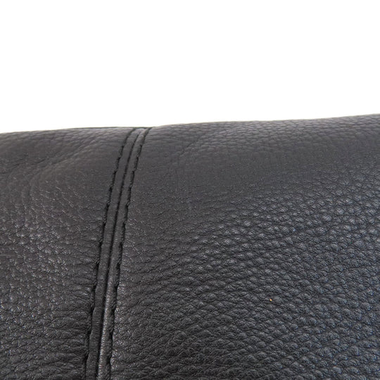 COACH Handbag F59325 leather black logo 2WAY Women Used Authentic