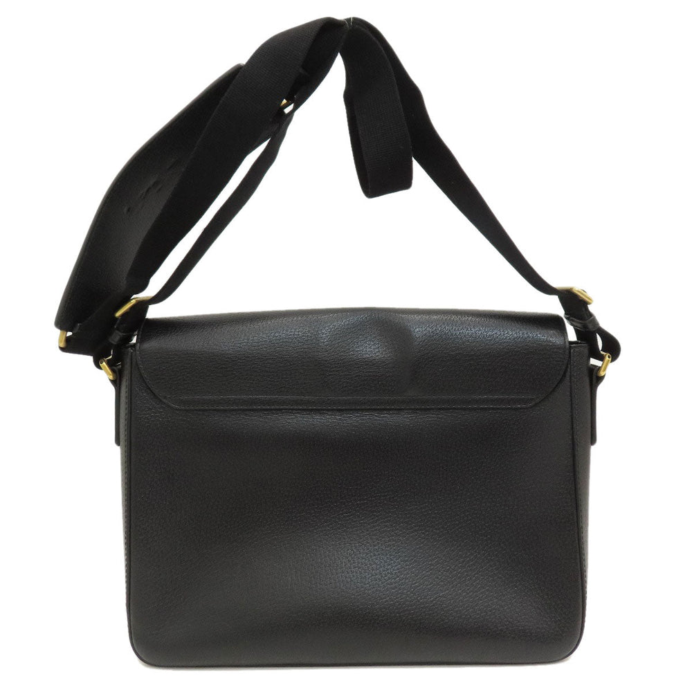 GUCCI Shoulder Bag 450973 leather black Long Shoulder Sherry Line unisex(Unisex) Used Authentic
