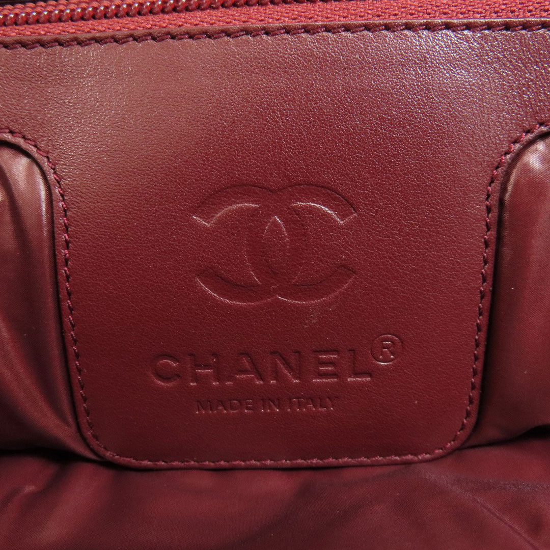CHANEL Handbag Nylon black Cococoon SilverMetal