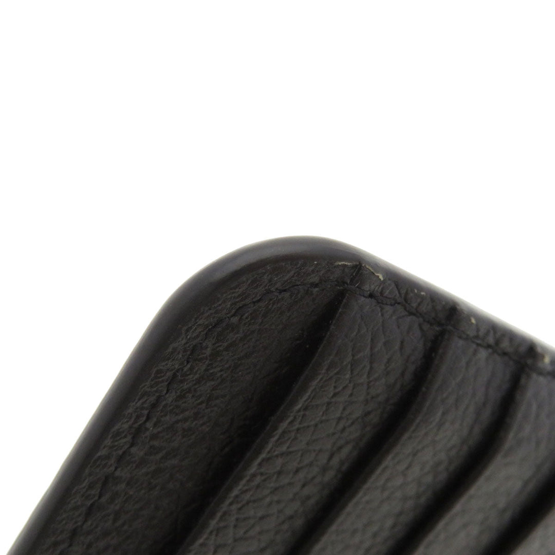 BALENCIAGA Coin case 594214 Calfskin black Logo motif Women(Unisex) Used Authentic