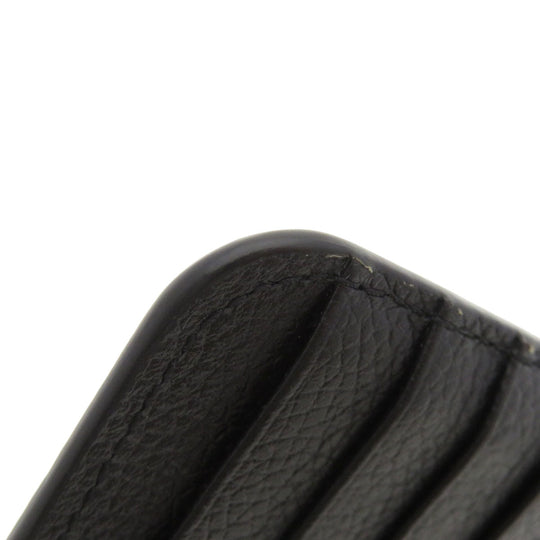 BALENCIAGA Coin case 594214 Calfskin black Logo motif Women(Unisex) Used Authentic