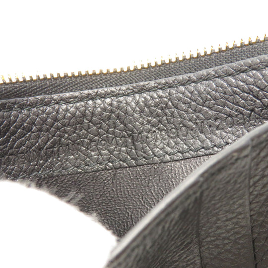 BALENCIAGA Coin case 594214 Calfskin black Logo motif Women(Unisex) Used Authentic