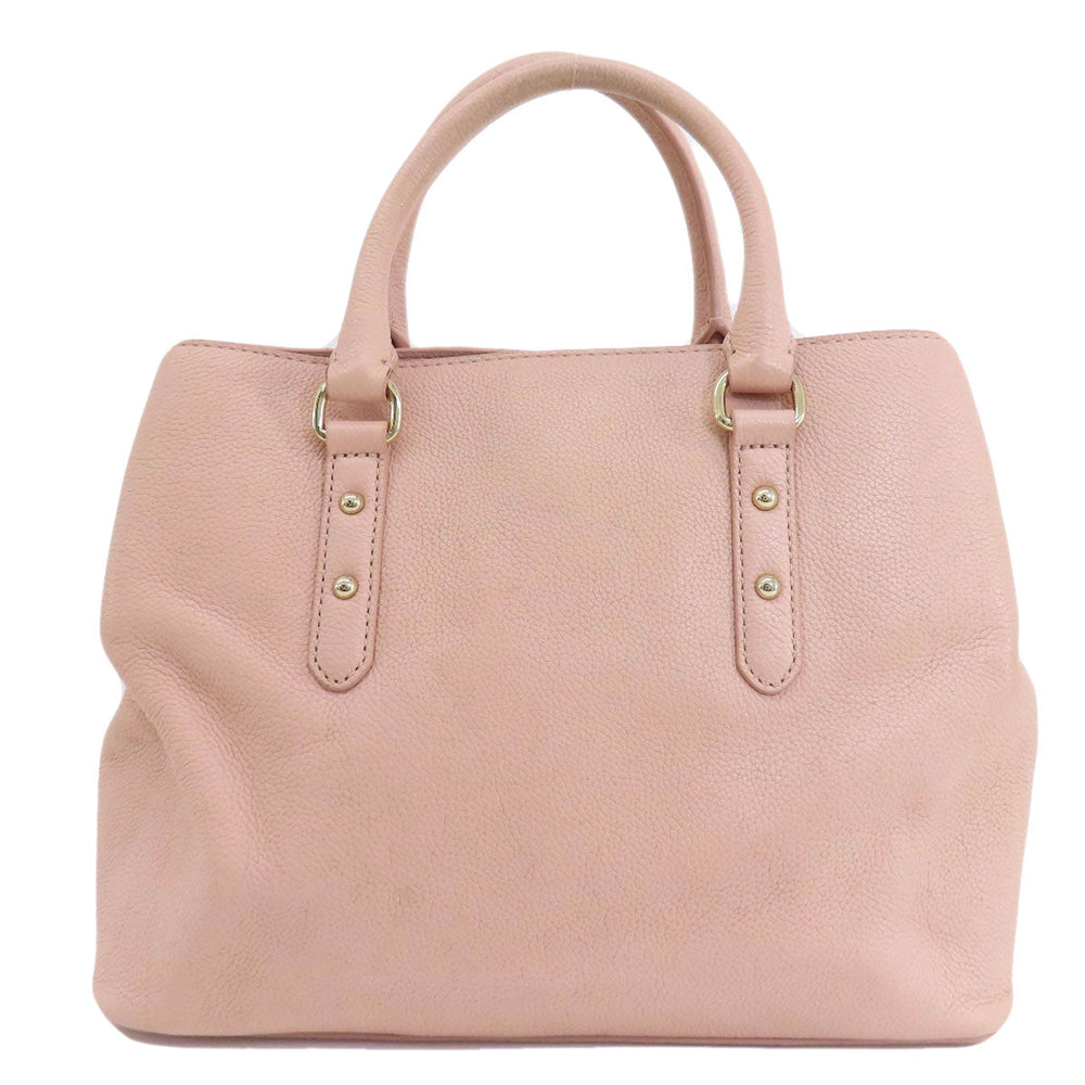 Kate Spade Handbag leather pink 2WAY Women Used Authentic