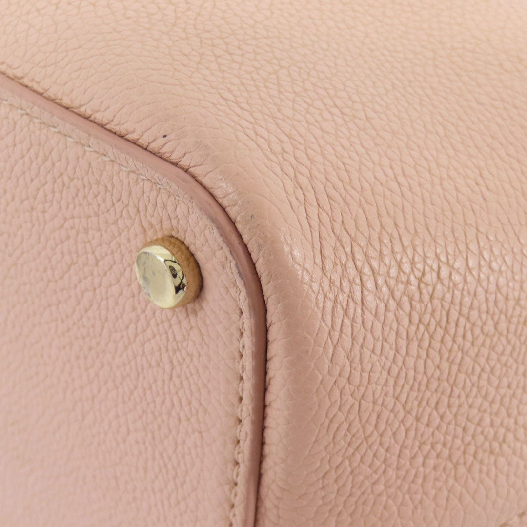 Kate Spade Handbag leather pink 2WAY Women Used Authentic