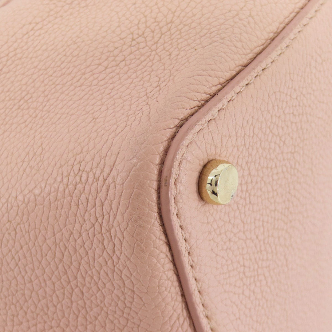 Kate Spade Handbag leather pink 2WAY Women Used Authentic