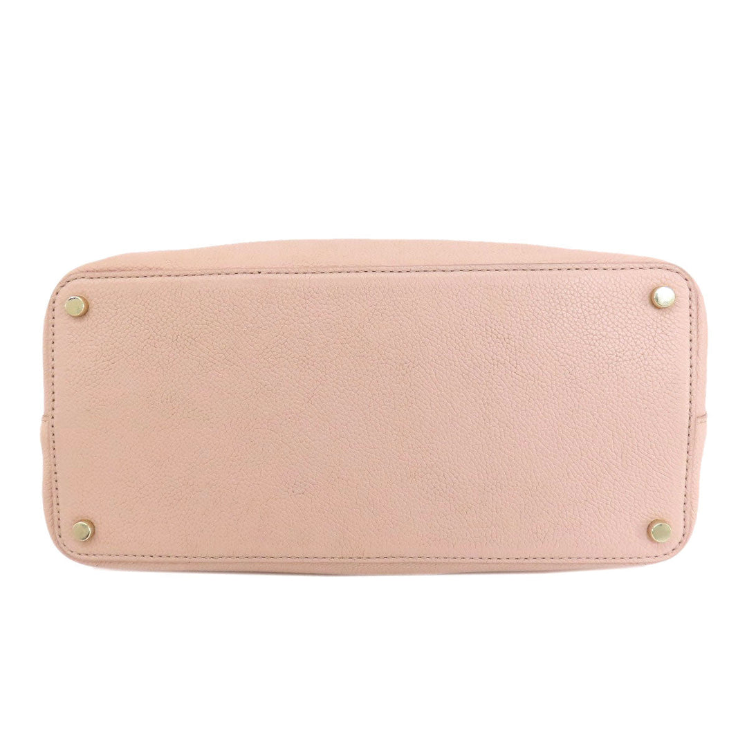 Kate Spade Handbag leather pink 2WAY Women Used Authentic