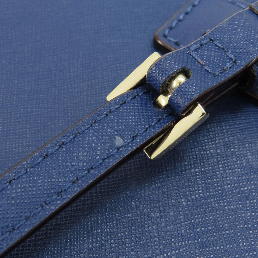 Kate Spade Handbag PVC blue logo 2WAY Women Used Authentic